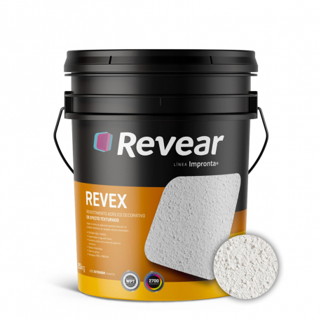 Revex Medio Revestimiento Acrílico 25 kg - Blanco