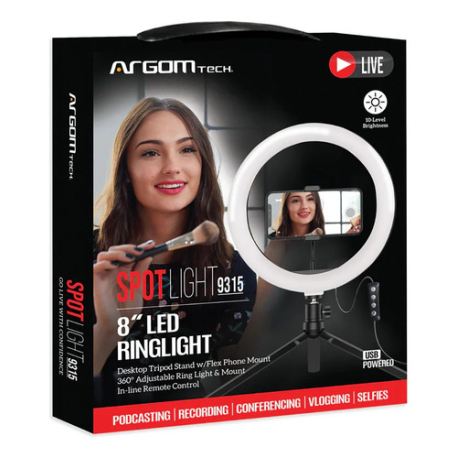 Anillo De Luz Argomtech Spotlight 9315 Led Con Mini Trípode ICBC