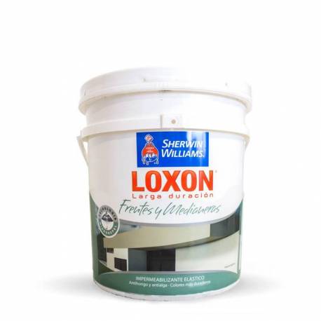 Loxon frentes y medianeras impermeabilizante Blanco 10 lts