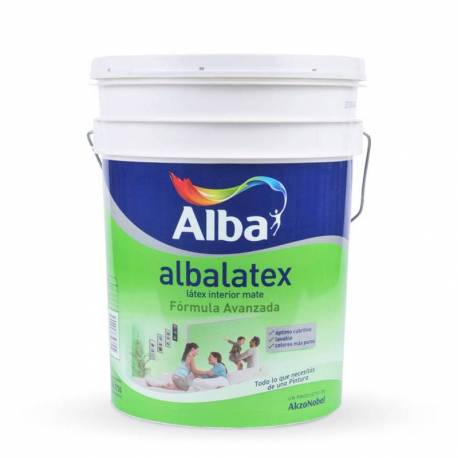 Albalatex Látex Interior Mate 20 lts Blanco