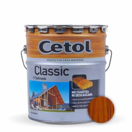 Cetol Classic Satinado 10 lts - Caoba