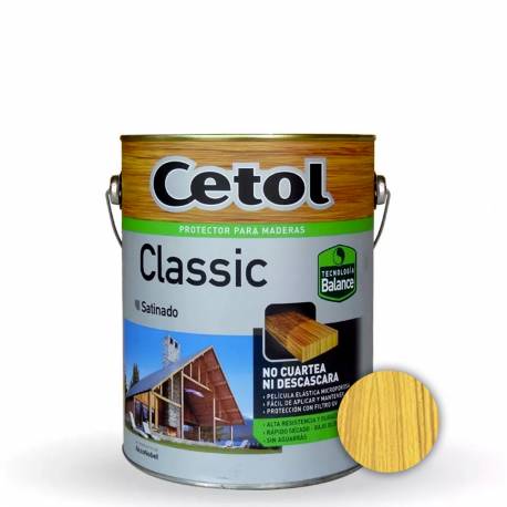 Cetol Classic Balance Satinado 4 lts - Cristal