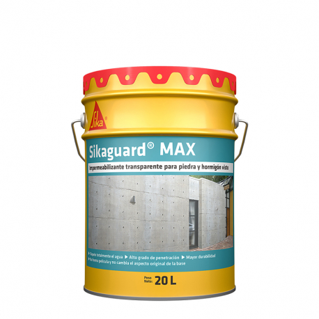 Sikaguard max impermeabilizante para hormigón y piedra 20 kg